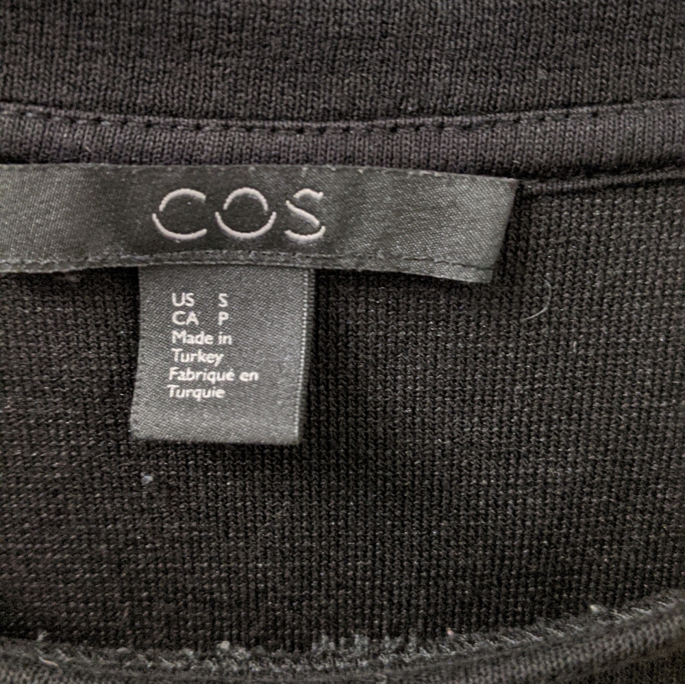 COS black blouse - Picture 2 of 3